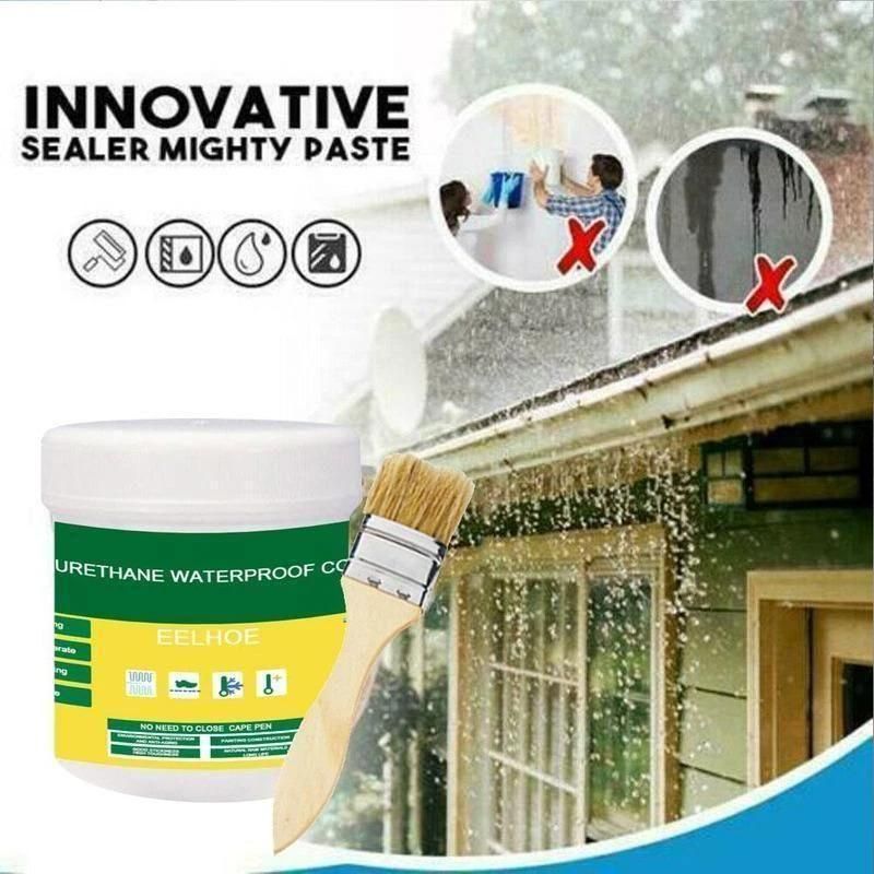Transparent Waterproof Glue Plus Brush 300 Gram